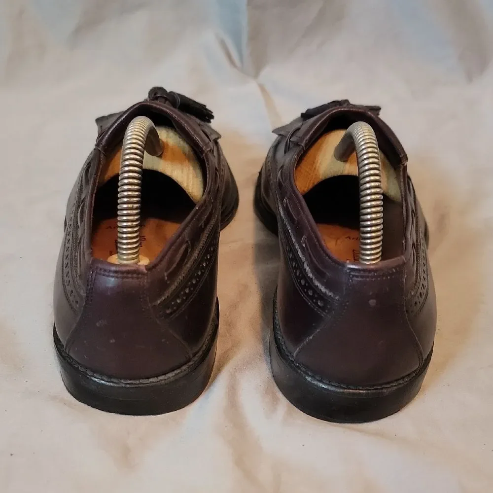 Allen Edmonds Black Leather Loafers Slip-Ons